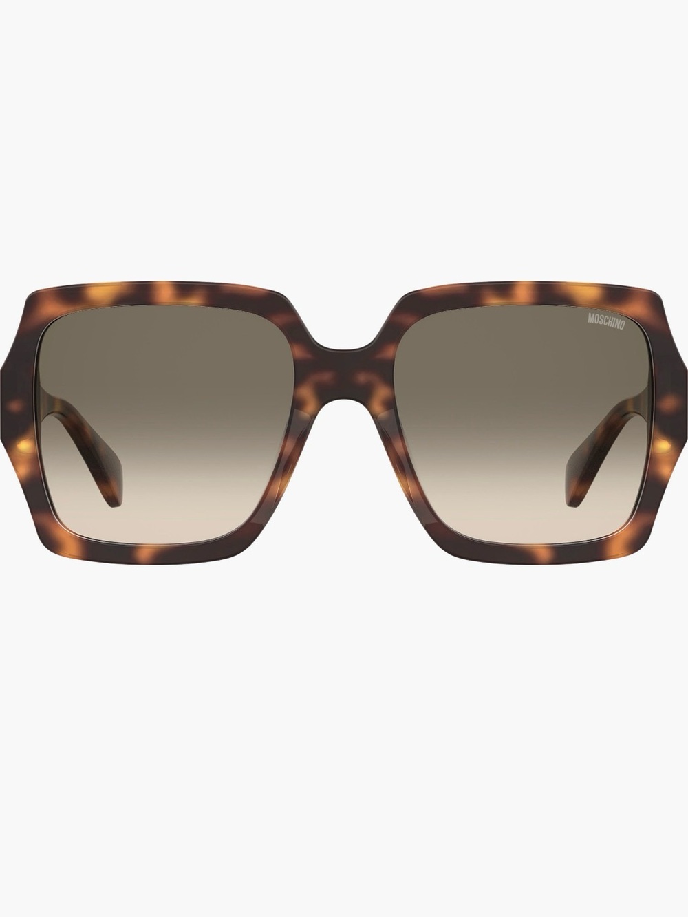 Moschino sunglasses,&case,Havana (tortoise) frame/ brown gradient lenses, NWT